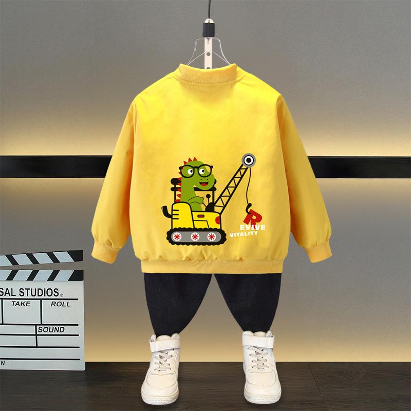 1-6 Años Chaqueta Nueva para Bebés Niñas y Niños Libélula Primavera y Otoño Abrigo Trench de Princesita con Capucha Cremallera Moda Ropa Exterior para Bebés