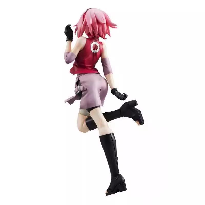 22cm Anime Naruto Shippuden Haruno Sakura Hyuuga Hinata Action Figure Model Toy Collectible Doll Christmas Gift