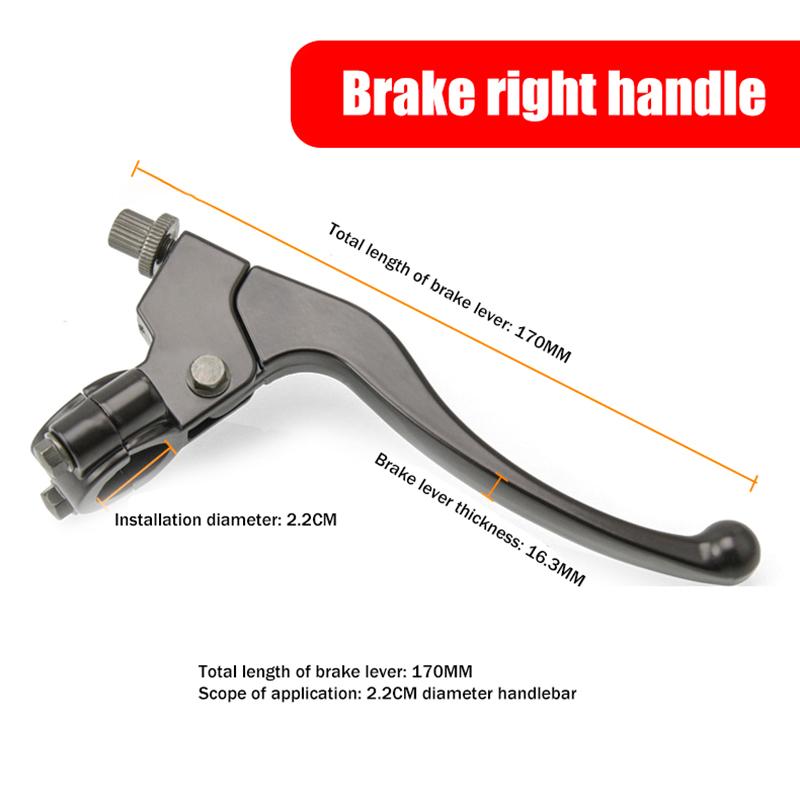 Motorcycle 7/8" 22Mm Clutch Brake Handle Lever Perch For Cr Xl Xr Crf Xr80 Xr100 Crf70 Crf50 Crf80 Crf100 Crf150 Dirt Bike