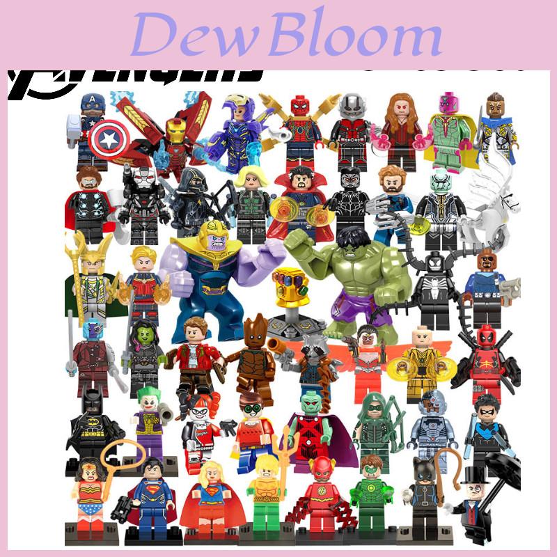 High-quality Abs Plastic Superhero Moc Building Blocks Toy Set Diy For Kids