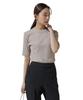 Nano Universe Sweat Crew Neck Ribbed Size Greige Anti-Soaked(R) Stain-Resistant T-Shirt, Small,