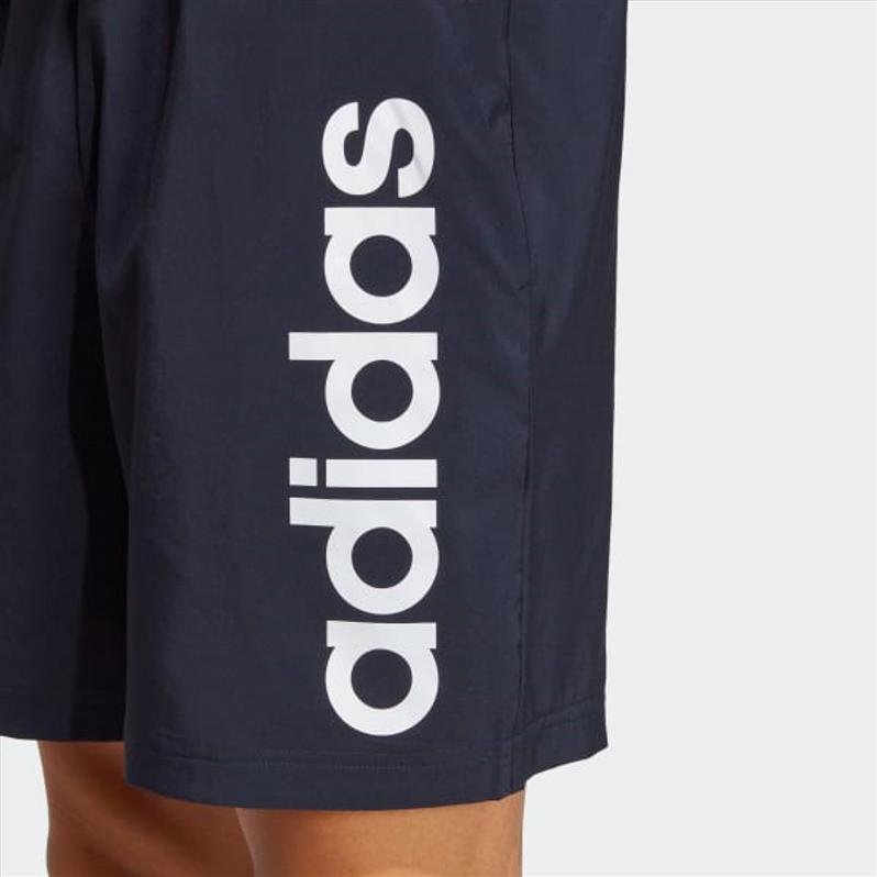 adidas Shorts Imprimés Logo Lettre Shorts Homme Bleu Marine IC9442