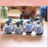 Penguin Little Doctor Plush Keychains Dolls Soft Short Keychain Collection Toys