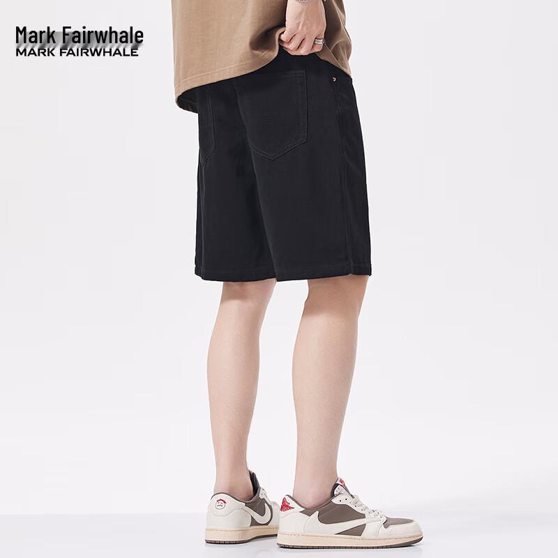 Mark Fairwhale Men's Pure Cotton Denim Shorts
