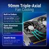 PNY GeForce RTX 5070 Ti 16GB Overclocked TripleFan Graphics Card VD9079 VCG5070T16TFXPB1-O