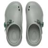 Li Ning Capsule Toy Shoes EVA Clogs Unisex Gray Foam Green AGAW019-6