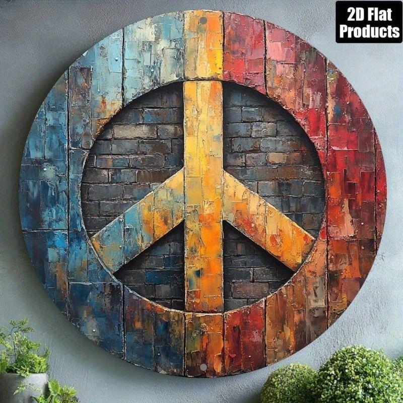 Retro Metal Tin Sign, Wall Art Home Decor, Vintage 2D Plaque