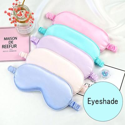 1 Stück Eyeshade Schlafaugenmaske Abdeckung Augenklappe Solid Rest Relax Eye Shade