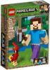 LEGO Minecraft Big Fig Steve und Papagei 21148 Bausteinspielzeug für Jungen