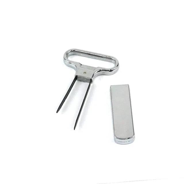 Two-Pronged Cork Puller Wine Opener Professional Red Wine Champagne Sparkling Wine Bottle Stopper Sealer Bar Accessory 7