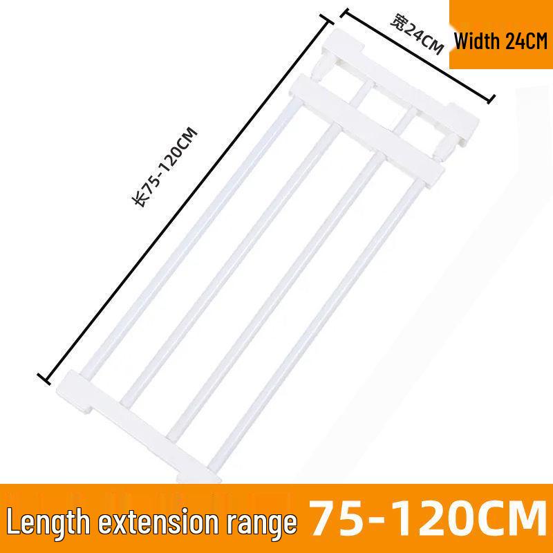Indoor Pet Barrier: Removable No-Drill Dog Gate for Stairs & Balconies