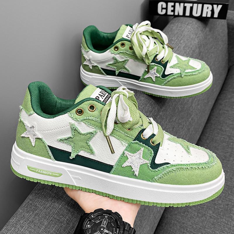 New Men's Fashion Casual Sneakers Youth Korean Edition Anti slip and Wear resistant Sports Running Shoes Zapatillas Deportivas