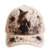 3D Embroidery Embroidered Baseball Cap Adjustable Baseball Hat  Halloween Season