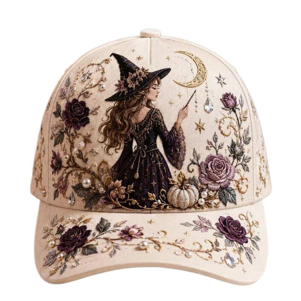 3D Embroidery Embroidered Baseball Cap Adjustable Baseball Hat Halloween Season