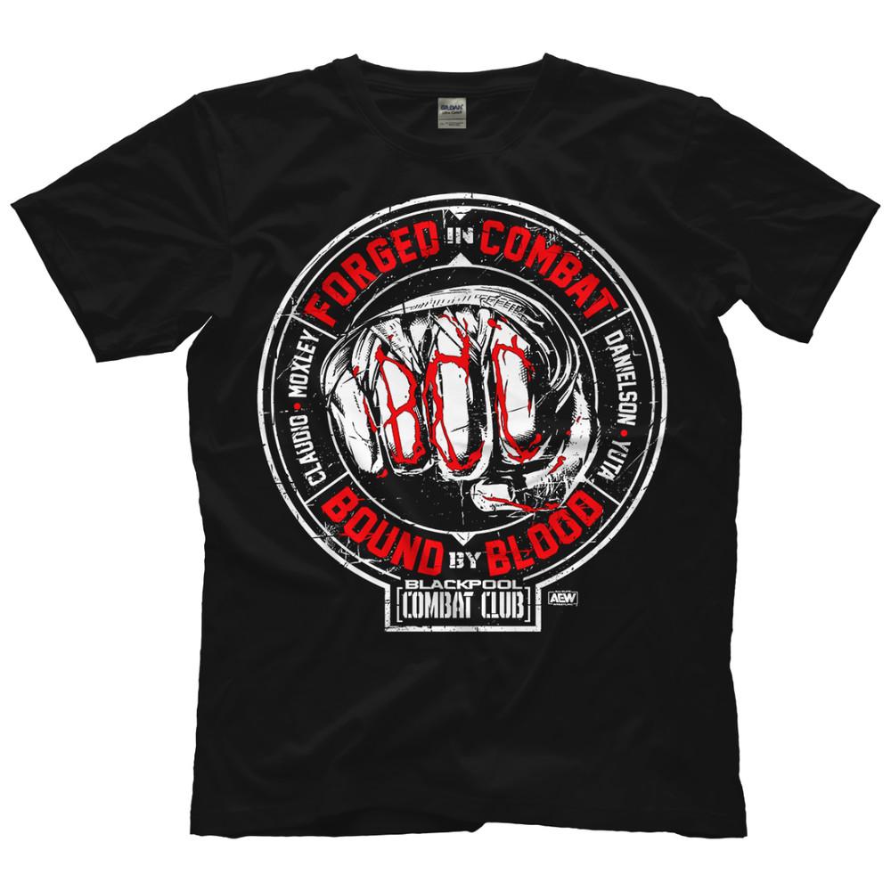 Blackpool Combat Club  Pact Reforged AEW Official TShirt Unisex T-Shirt S