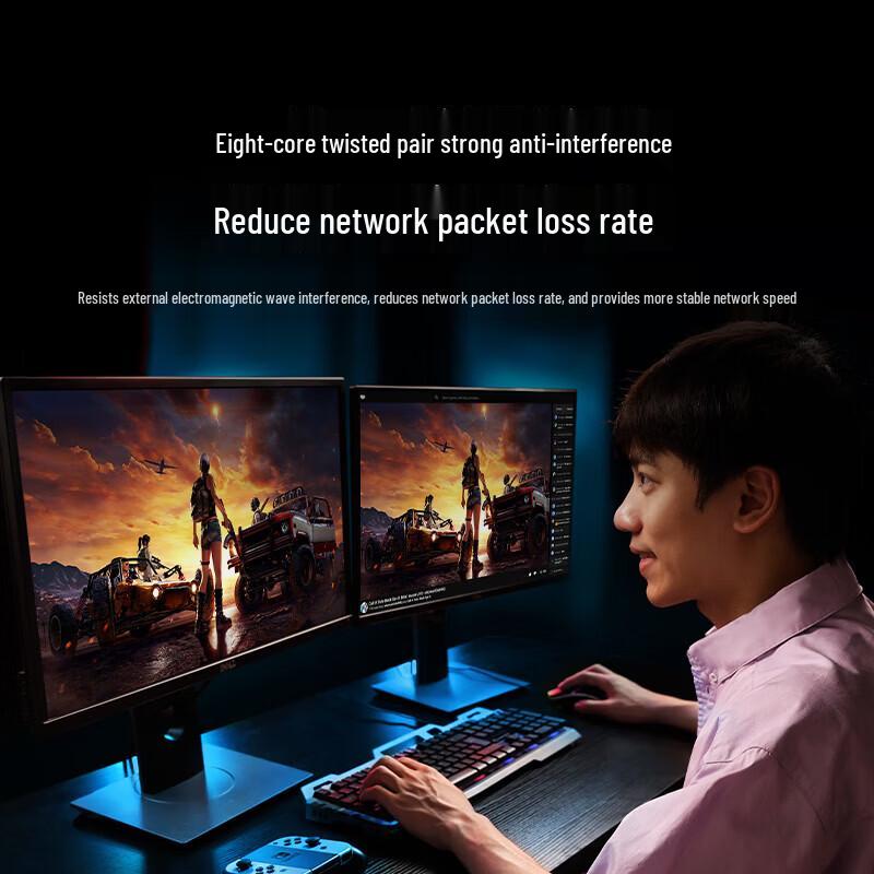Ugreen Cat6A Woven Network Cable