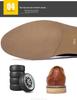 Men's British Style Retro Brogue Cross-Strap Pointed Toe Leather Shoes - Business Casual Formal Lace-Up.