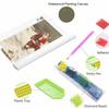 5D Diamond Painting Kit Christmas Santa Snow Scene Full Drill Canvas Art DIY Rhinestone Craft for Bedroom Living Room Wall Decoration