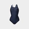 BARREL Women'S Essential Odd Color Block Cross X-Back One-Piece Swimsuit Deep Navy (B4Swsws003Dnv)