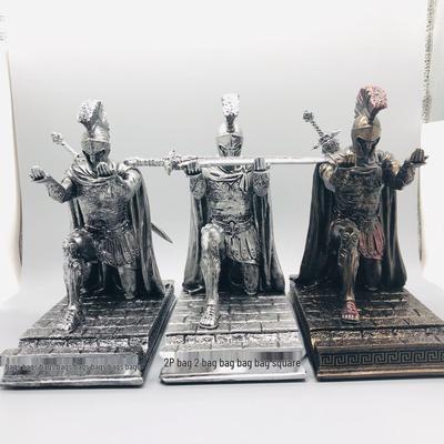 Executive Bronze Warrior Pen and Phone Holder