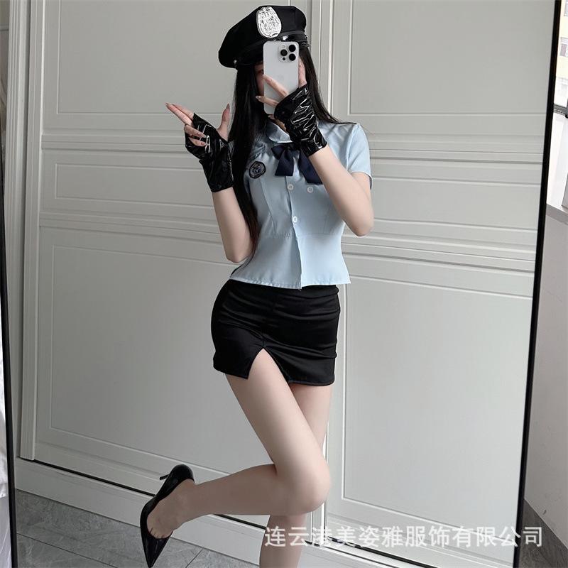 Sex Lingerie Sexy Os Policewoman Professional Suit Cosplay Student Spirit Uniform Seduction Pure Lust