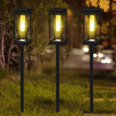 1/2Pcs Solar Pathway Light Super Bright IP65 Waterproof Auto On/Off Simple