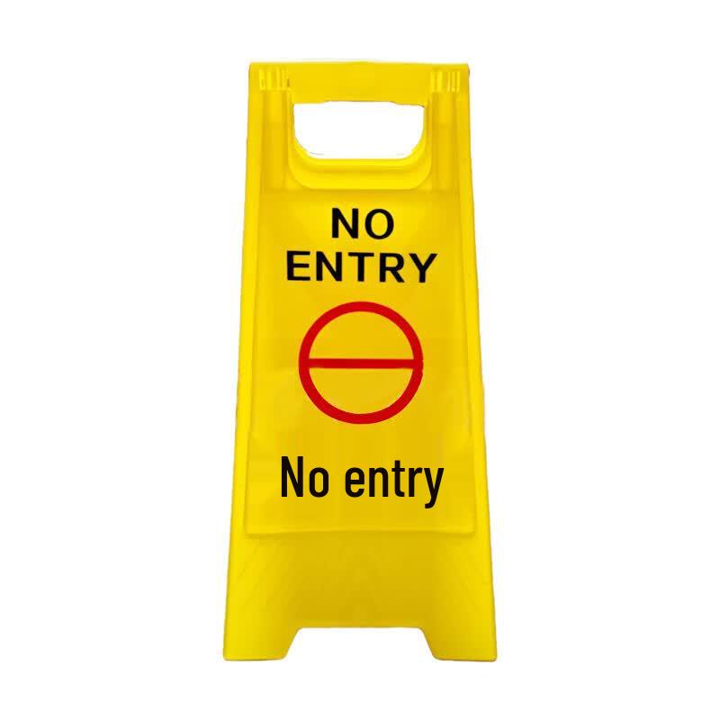 A-Frame Thickened Plastic Safety Warning Sign