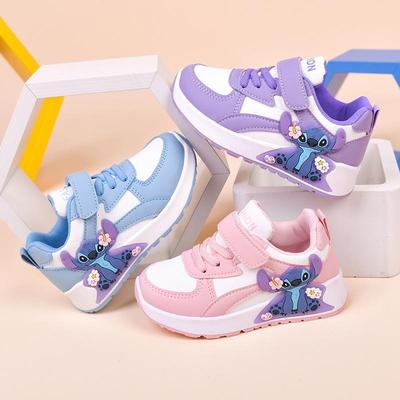 Scarpe da Ginnastica in Tela Traspiranti con Cartoni Animati per Bambini - Bianche, Resistenti all'Usura, Basse, Piatte, Casual per Bambini e Bambine
