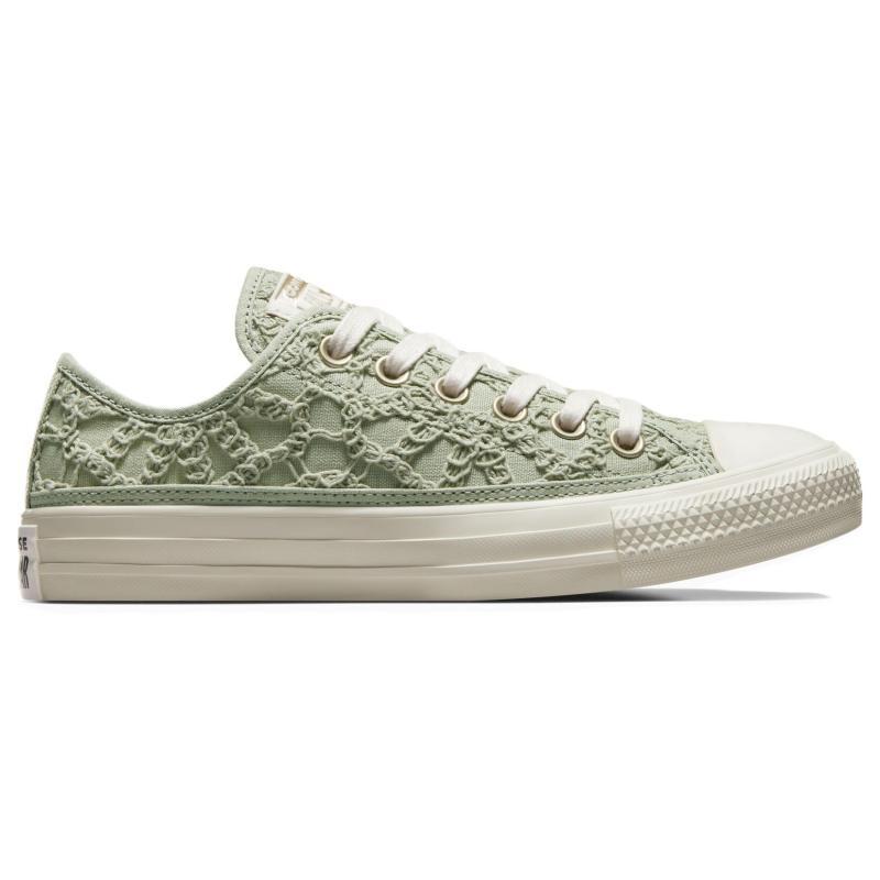 Converse Chuck Taylor All Star Daisy Cord Comfortable & Versatile Low-Top Espadrilles Women's Green