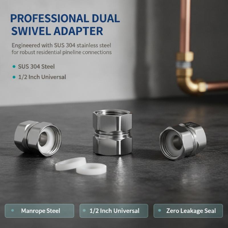 360° Rotatable 3/4 IN Angle Valve Reducing Connector Wall Mount Male Female Thread for Shower Faucet Water Pipe Installation