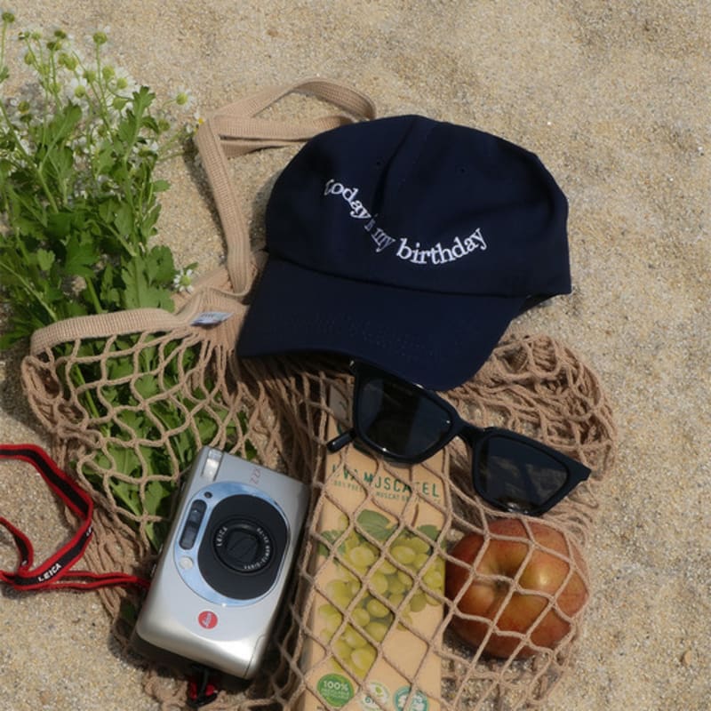 Timb Wave Logo Cap (Navy)