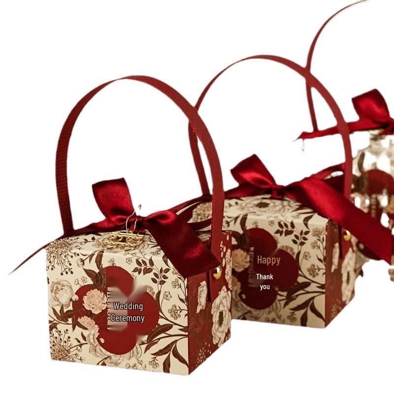 Elegant Chinese Wedding Favor Candy Box