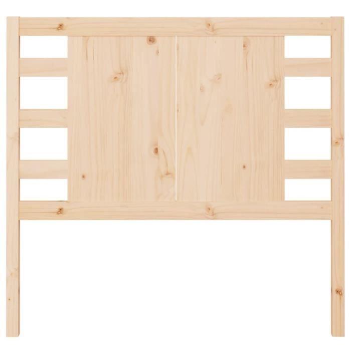 VidaXL Tête de lit 96x4x100 cm Bois massif de pin 818750