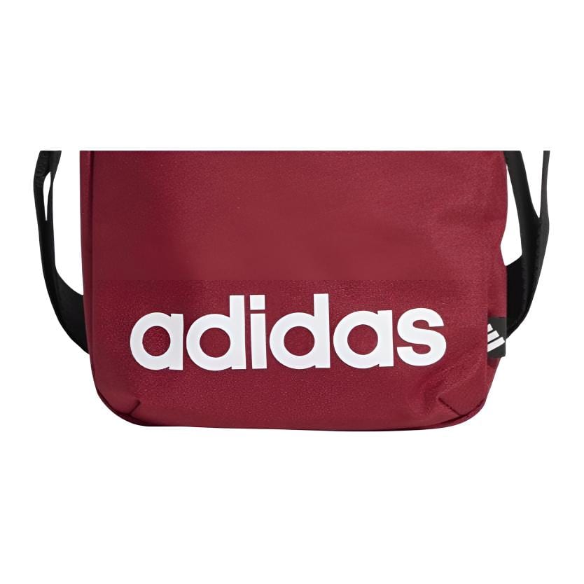 adidas Polyester Shoulder Bag Unisex Red KE5711