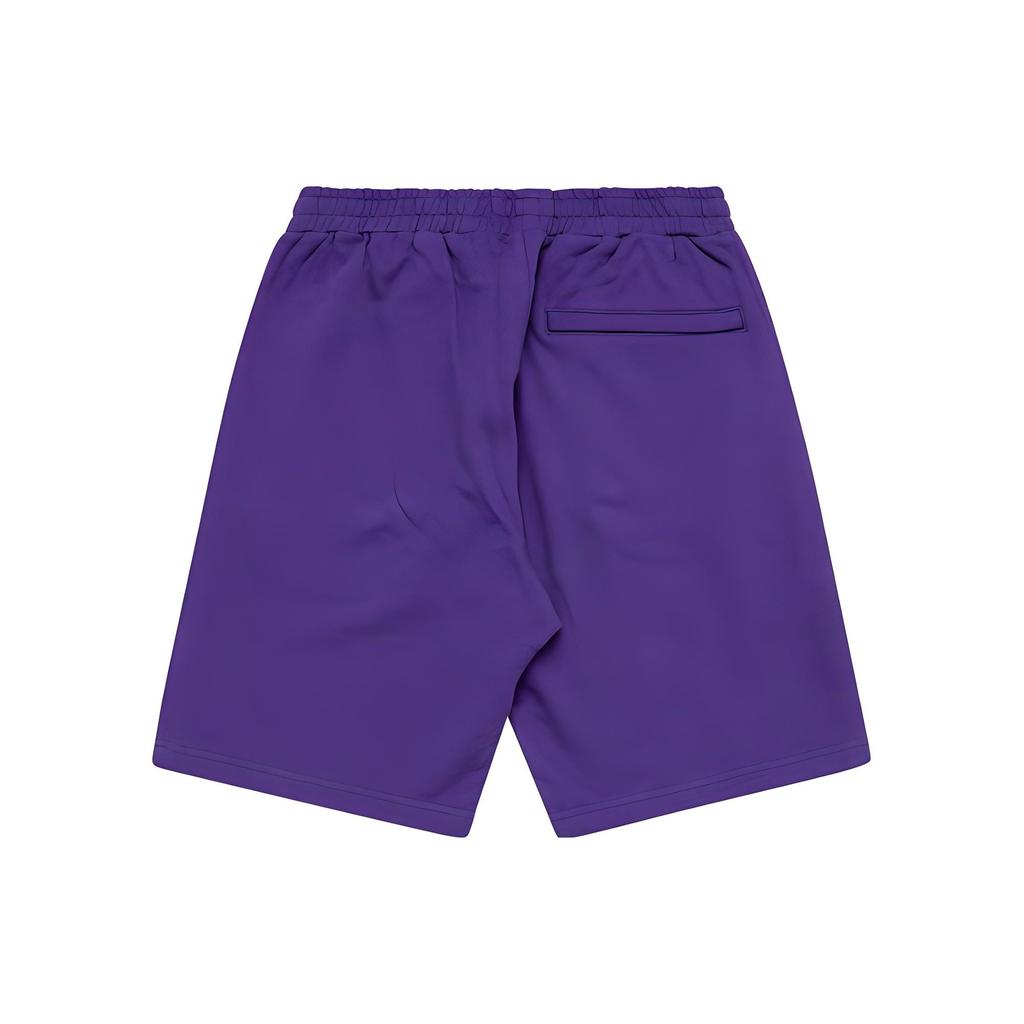 Palace Elastic Waist Mid Rise Casual Shorts Men Shorts Purple P16ES205