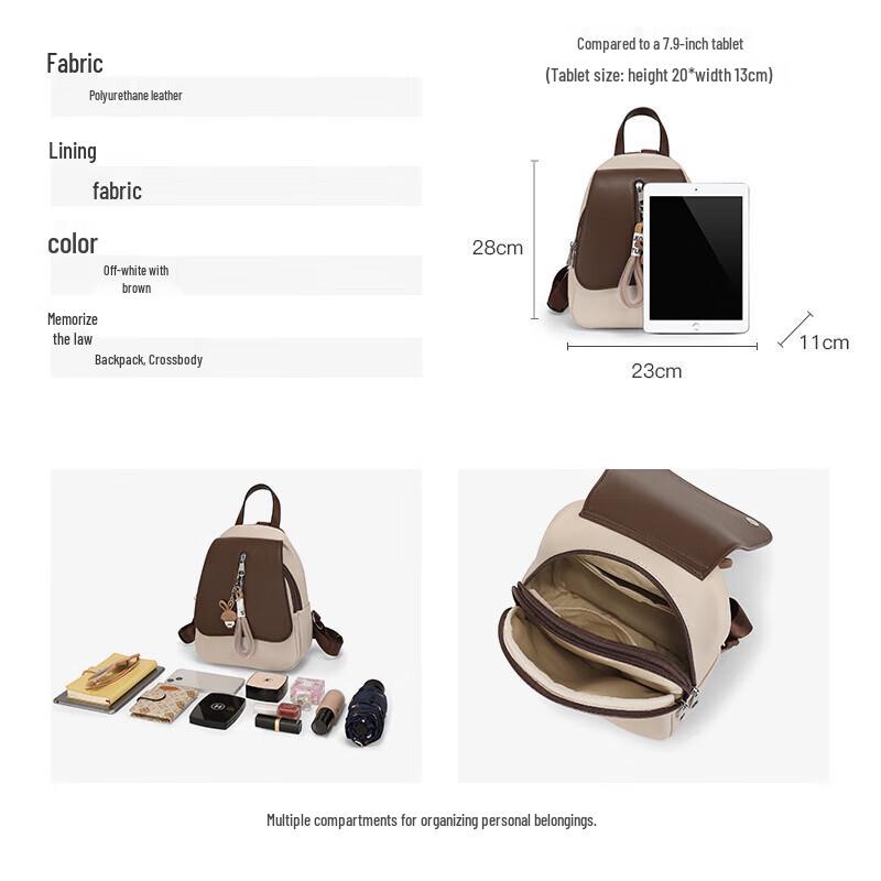 Straw Hat Man Women's Fashion Backpack