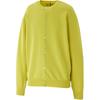 ONITSUKA TIGER Knit Cardigan Solid Color Single-Breasted Casual Long Sleeve Knitwear Unisex Cardigans Yellow 2183B364-750