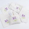 Multipurpose Cotton and Linen Sachet Lavenders Bags with Drawstring for Spices, Herbs, and Jewelry 10Pieces