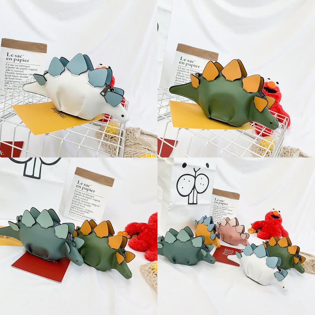 Cute And Colorful Dinosaur Cartoon Crossbody Bag For Women Fashionable And Trendy