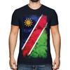Namibia Grunge Flag Men's T-shirt Namibia Shirt Football Jersey Gift