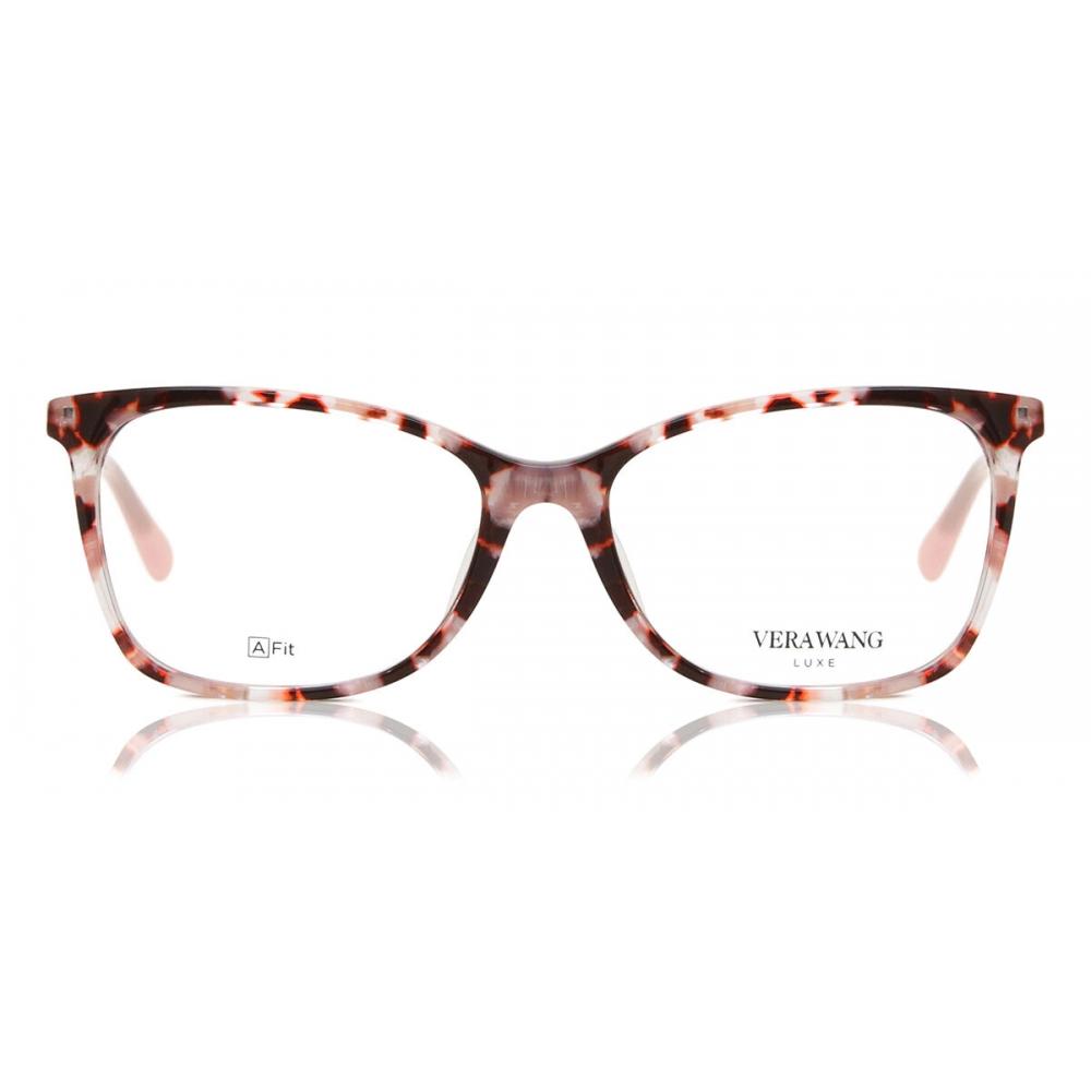 

Vera Wang Va55 Rose Crystal Tortoise Unisex Eyeglasses Havana/54-16-135