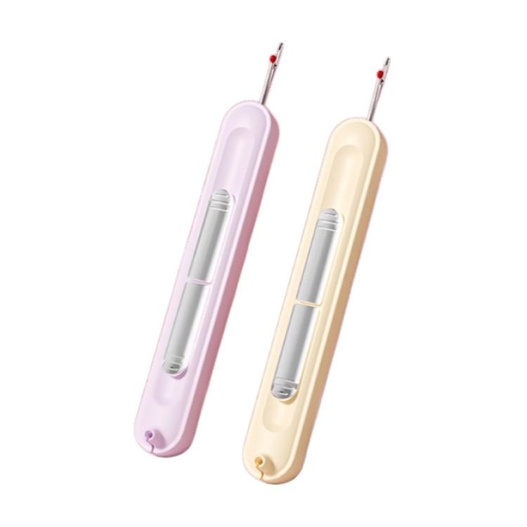 2 in 1 Hand Sewing Needle Threader and Seam Ripper Multifunctional Threading and Stitch Removal Tool Elderly Diy Craft Accessory
