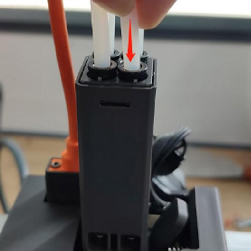 5Pcs 3D Printer Hotend Clip Plastic Easy Installation Replacement Part Quick Connector Clamp for 3 V2 3D Printer