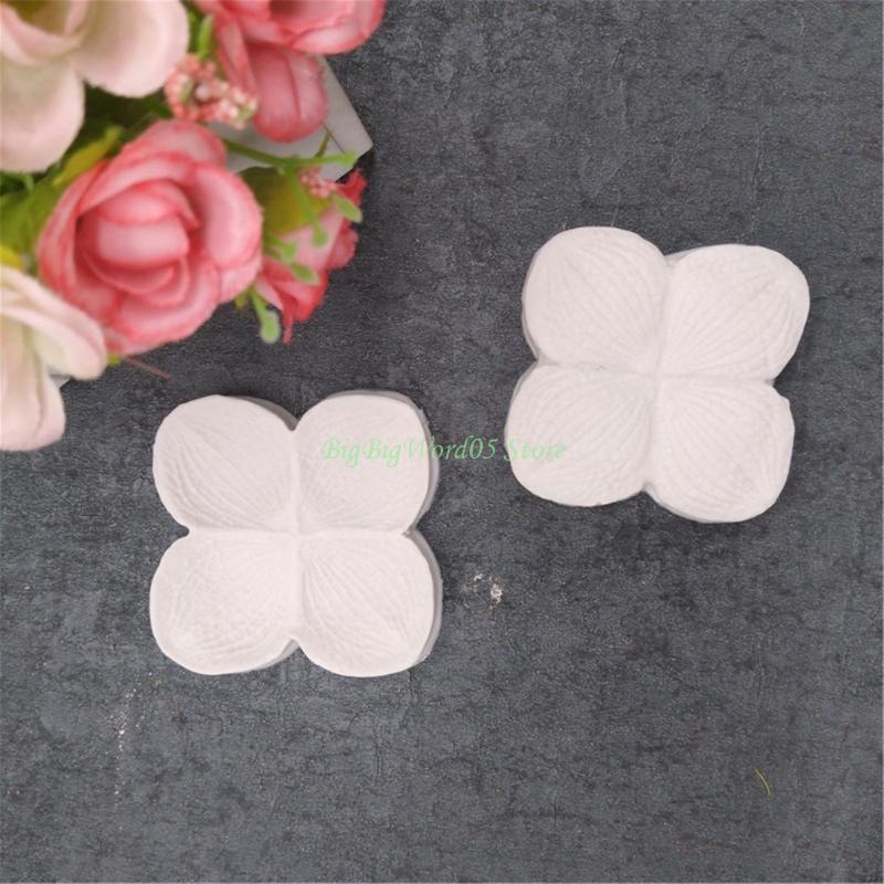 24TE Small Flower Silicone Mold for Sugarcraft Cake Making Hydrangea Blossom
