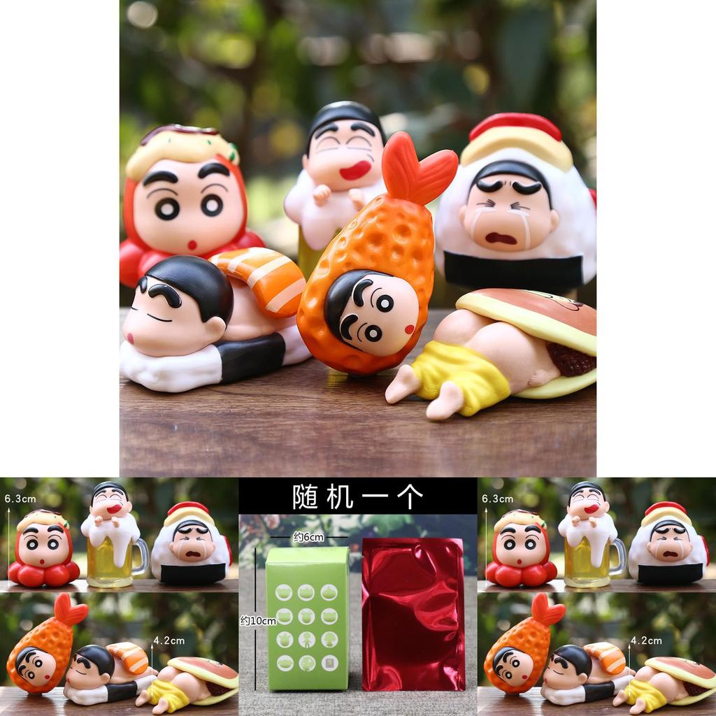Crayon Shinchan Pvc Figure Toy With Creative Design For Kids And Collectors