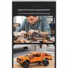 OrangeRaptor F-150 Pickup Off-road Car Puzzle Assembled Building Block Boy