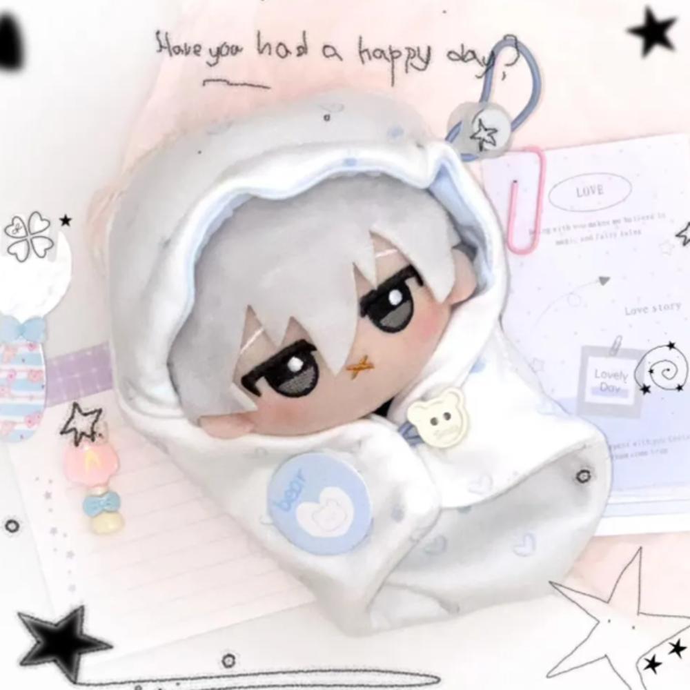 Cloak 10cm Cotton Doll Swaddling Clothes Swaddling Doll Dress Up Set  10cm Cotton Doll
