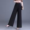 Summer Chiffon Wide Leg Trousers Women Fashion High Waist Pants