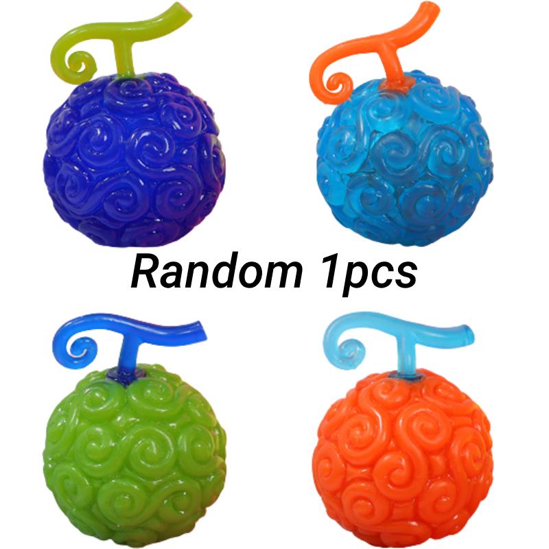 

Random Color 1ps One Piece Devil Fruits Mochi Squishy Toy Stress Relief Gifts