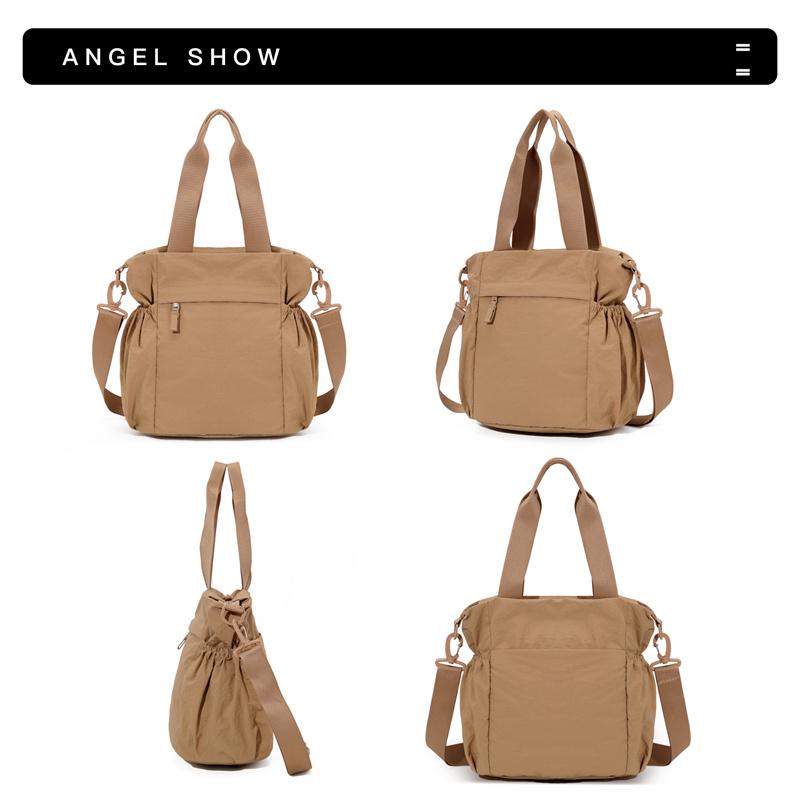 Torba Crossbody dla Dojeżdżających Wodoodporna Torba na Ramię Unisex Jednokolorowa Torba Tote